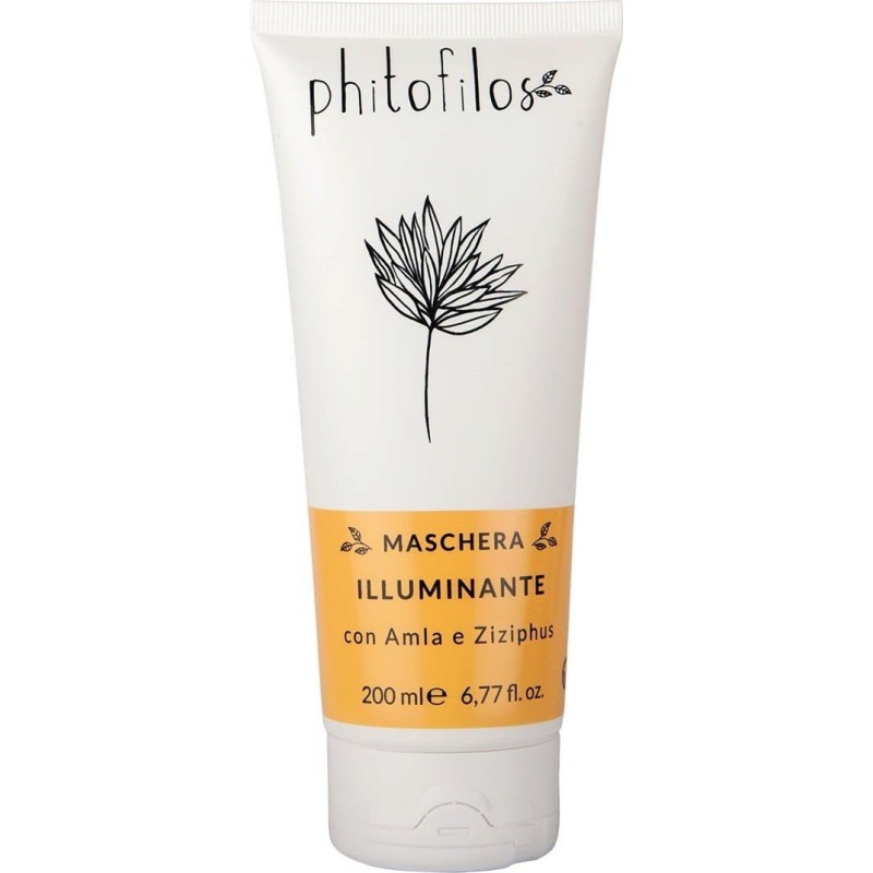 Phitofilos  Maschera Illuminante per Capelli con Amla e Ziziphus  Maschere