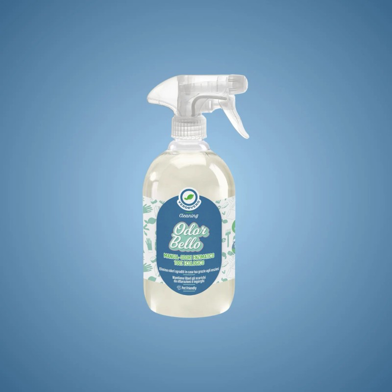 Verdevero  Elimina odori spray – ODORBELLO  Piatti e Stoviglie