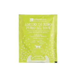 La Saponaria  Amido di Riso Lenitivo e Delicato  Bagnetto neonati