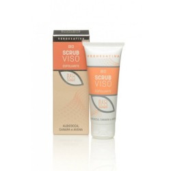 Verdesativa  Scrub viso Esfoliante con Albicocca, Canapa ed Avena  Scrub Viso