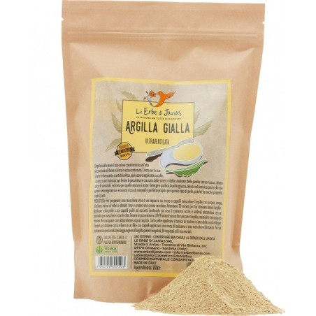 Le Erbe di Janas  Argilla Gialla 250 gr  Argille