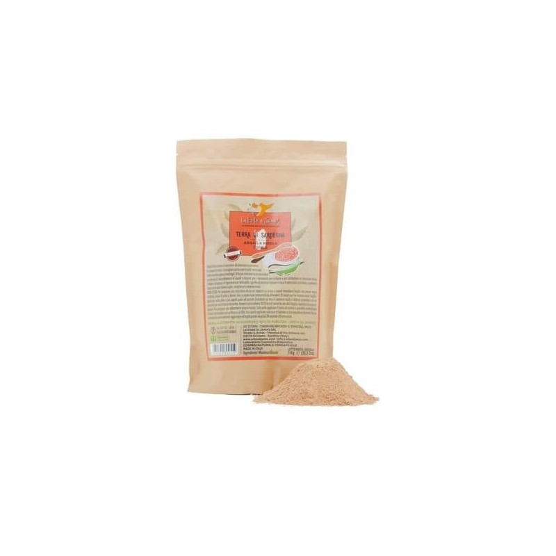 Le Erbe di Janas  Argilla Rossa 1Kg  Argille