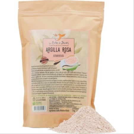 Le Erbe di Janas  Argilla Rosa 250 gr  Argille