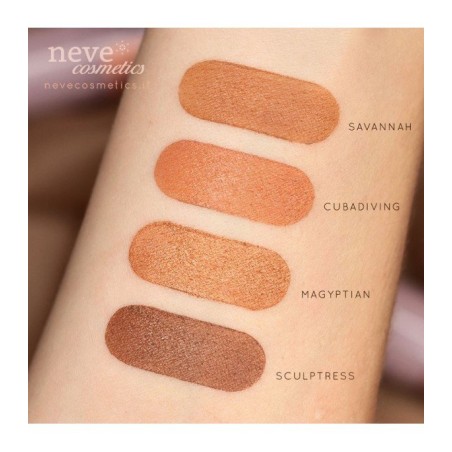 Neve Cosmetics  Bronzer star system marrone caramello - Savannah  Bronzer