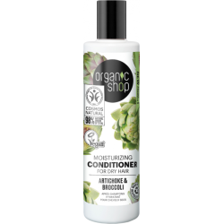 Organic Shop  Balsamo Lucidante con Broccoli e Carciofi  Balsamo Capelli Secchi e Trattati