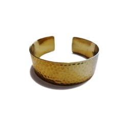 Brass Bangle Dotted