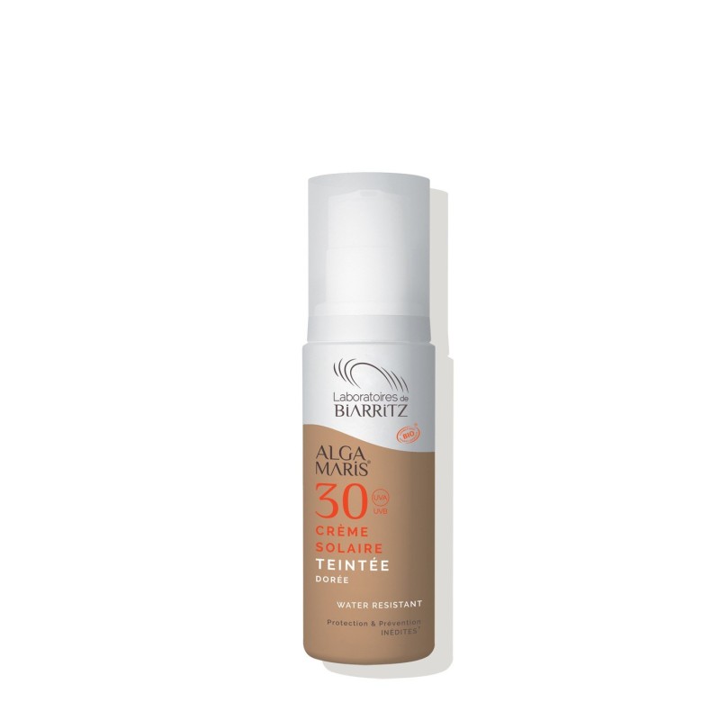 Laboratoires de Biarritz  Crema Solare Colorata per il Viso SPF 30 - Doré  Protezione Solare bio