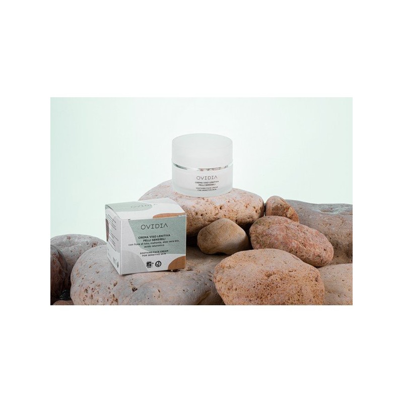 Ovidia  Crema Viso Lenitiva per Pelli Sensibili  Crema viso