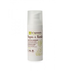 La Saponaria  Crema Viso Nutriente con Argan e Karitè per Pelli Secche  Crema viso