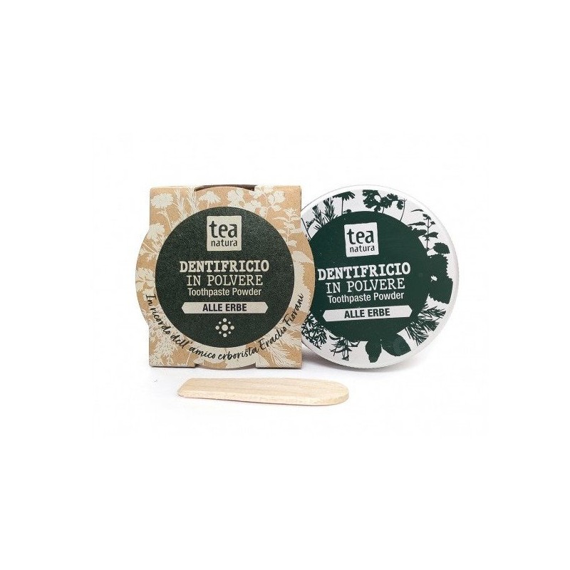 Tea Natura  Dentifricio in Polvere alle Erbe  Dentifrici