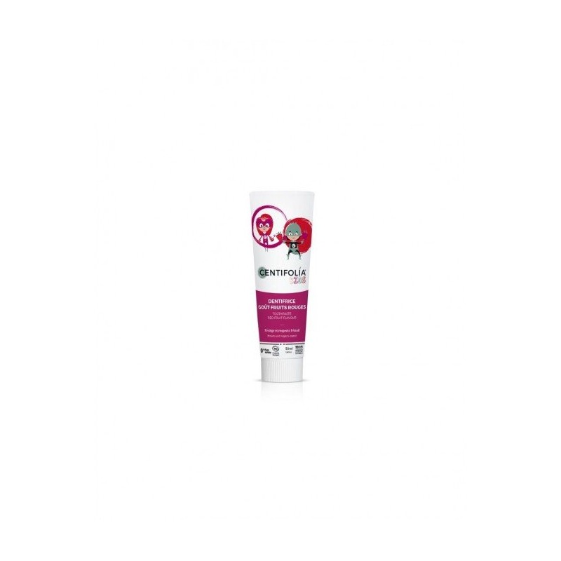 Centifolia  Dentifricio per Bambini - Gusto Frutti Rossi  Igiene Orale Bambini