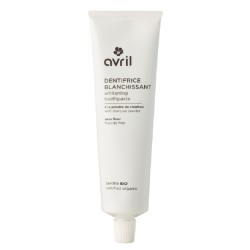 Whitening toothpaste with charcoal