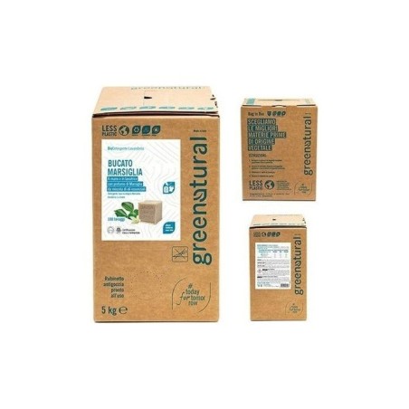 Greenatural  Detergente Liquido per Bucato 5 kg  Bucato