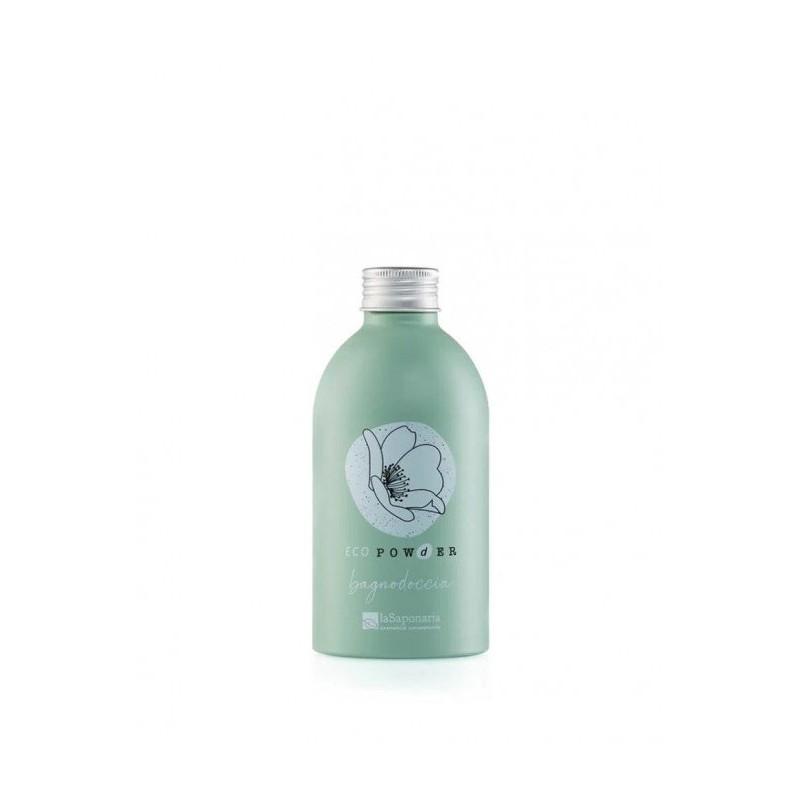 La Saponaria  Dispenser Eco-Bagnodoccia in Alluminio per il Bagno  Spugne e Accessori Corpo