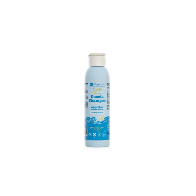 La Saponaria  Doccia Shampoo Doposole Ecobio  Bagnoschiuma Bio