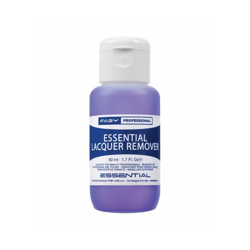 Faby Nails  Essential Lacquer Remover - Solvente per Unghie  Solventi per unghie