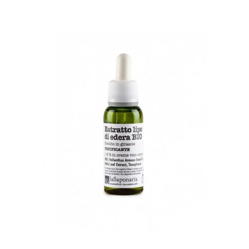 La Saponaria  Estratto Liposolubile di Edera per Cellulite e Pelle Grassa  Ingredienti Cosmetici