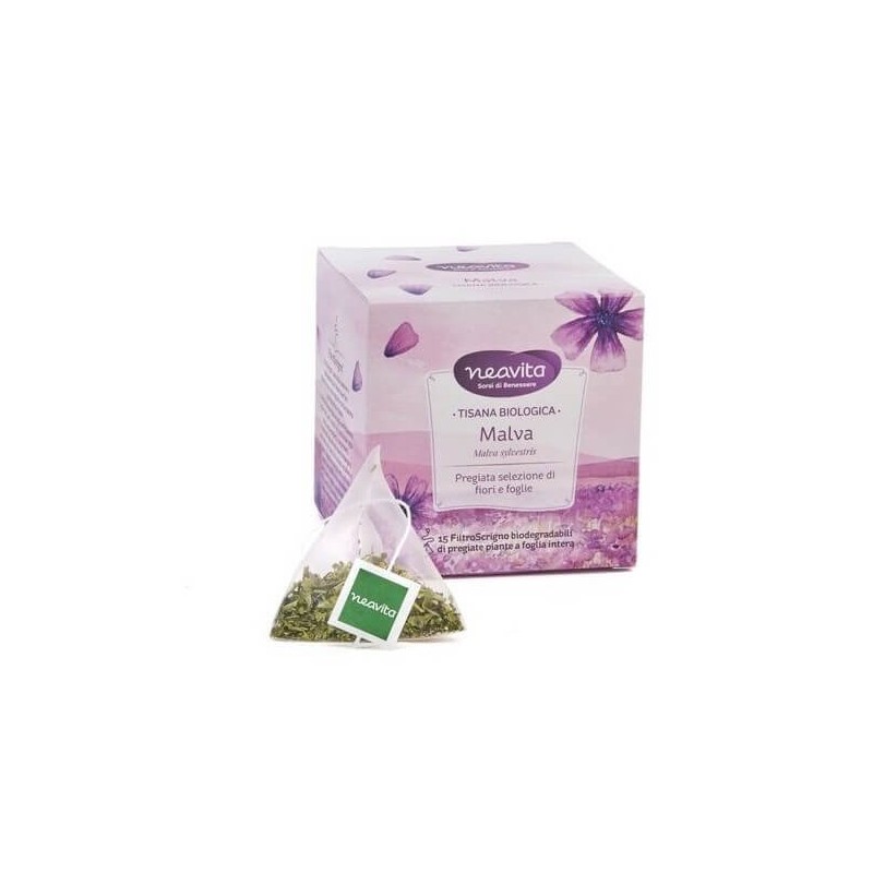 Neavita  FiltroScrigno - Malva in Fiori e Foglie  Tè e Tisane