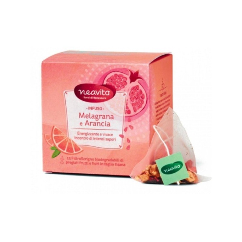 Neavita  FiltroScrigno - Melagrana e Arancia  Tè e Tisane