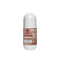 Domus Olea Toscana  Fluido Solare Viso Roll-On SPF 50+ con Protezione Alta  Protezione Solare Viso