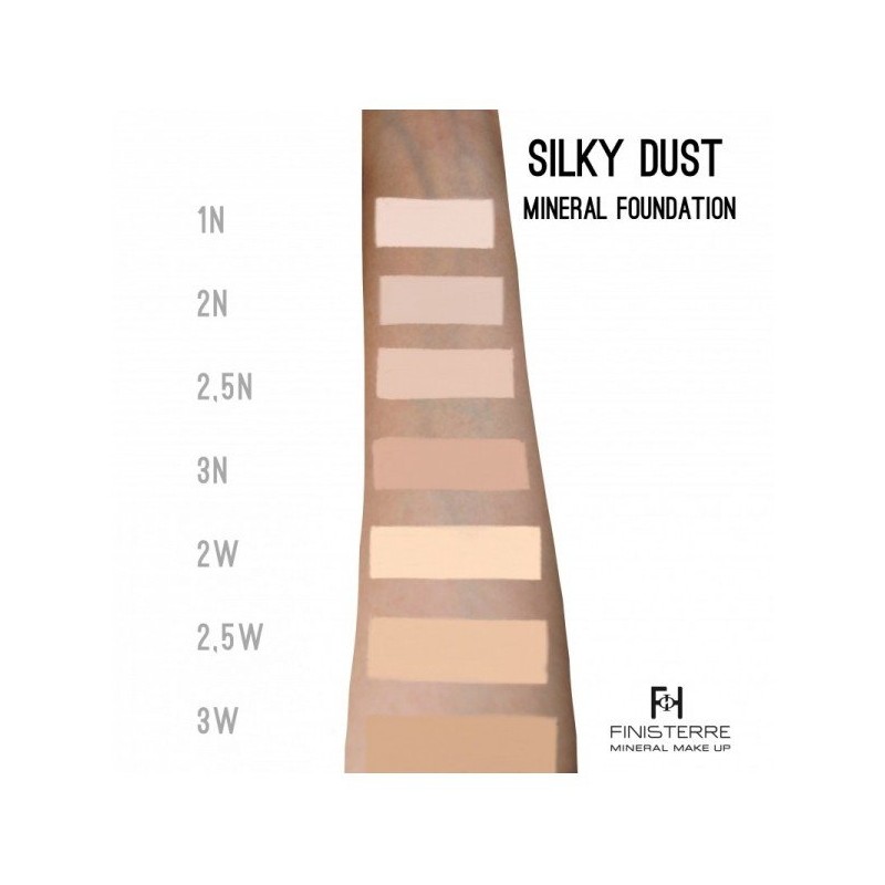 Finis Terre  Fondotinta Silky Dust 2N - Light Neutral  Fondotinta