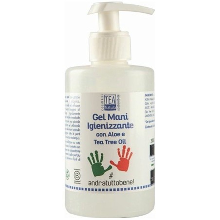 Tea Natura  Gel Mani Igienizzante con Aloe e Tea Tree Oil - 300 ml  Igienizzanti Mani