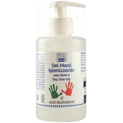 Tea Natura  Gel Mani Igienizzante con Aloe e Tea Tree Oil - 300 ml  Igienizzanti Mani