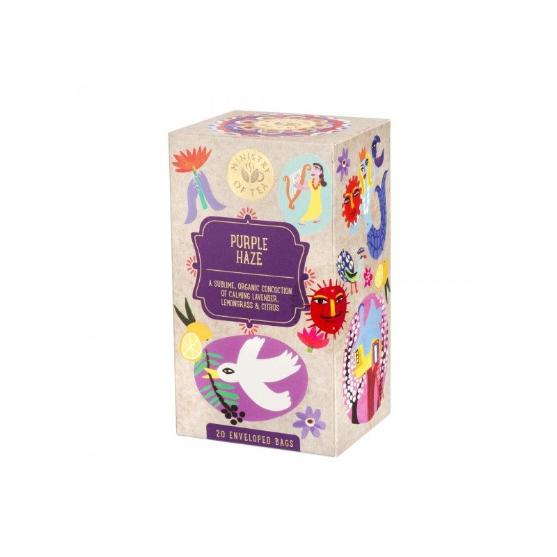 Ministry of Tea  Infuso Bio - Purple Haze  Tè e Tisane