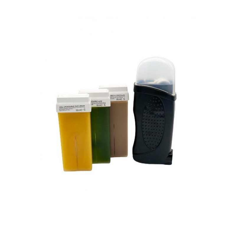 Bewell Green  Kit Scalda Cera + 3 Ricariche  Epilazione