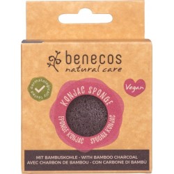Konjac Sponge with Bamboo Charcoal