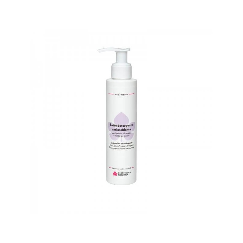 Biofficina Toscana  Latte detergente Antiossidante  Detergente viso