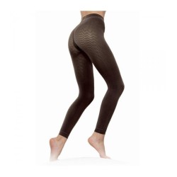 Leggings micro-massage Anti-cellulite Black-size 5 XXL