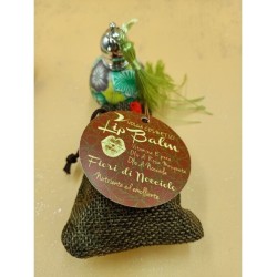 Nourishing and emollient Lip Balm-hazelnut flowers