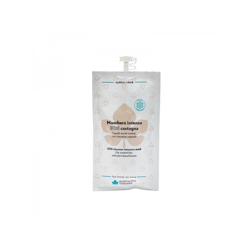Biofficina Toscana  Maschera intensa SOS alla Castagna  Maschere
