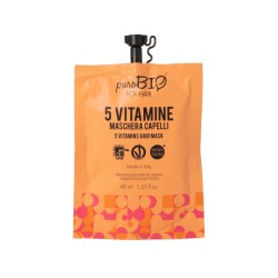 Hair mask with 5 vitamins