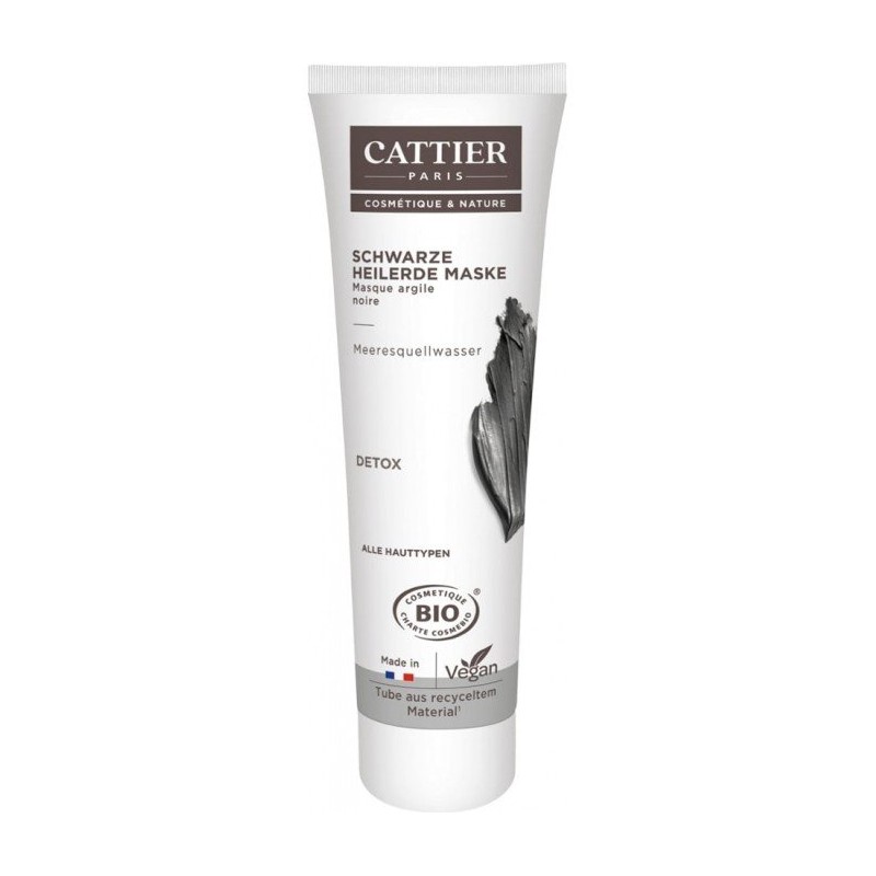 Cattier  Maschera Viso Argilla Nera  Maschere Viso