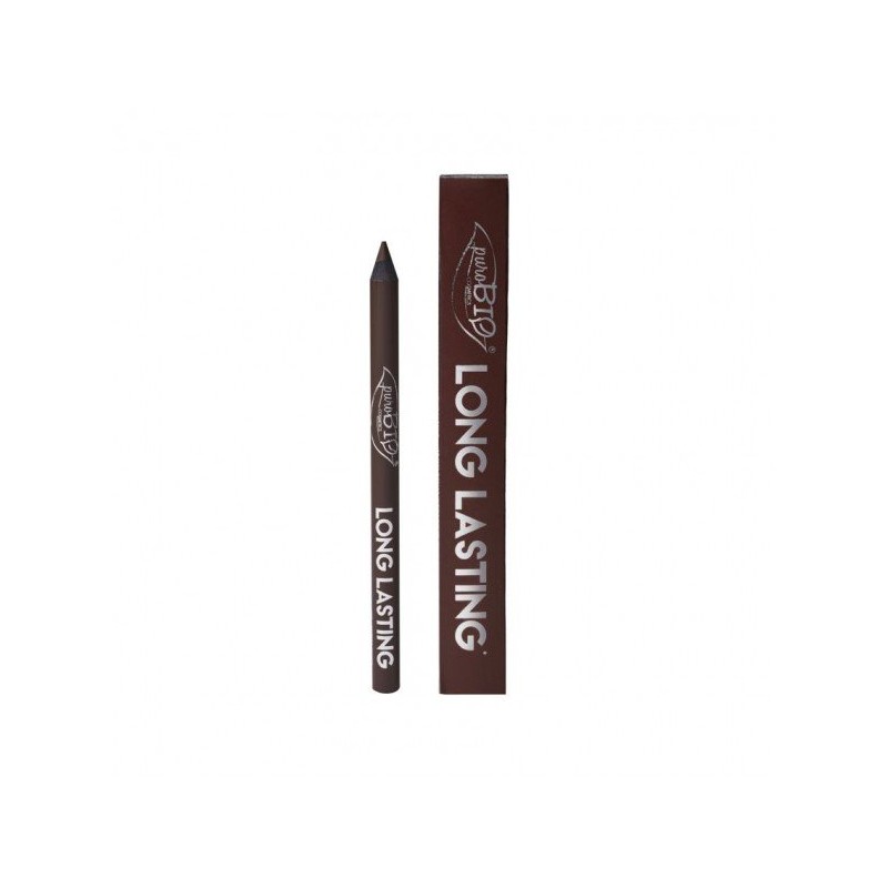 Purobio  Matita occhi Long Lasting - Marrone  Kajal e eyeliner