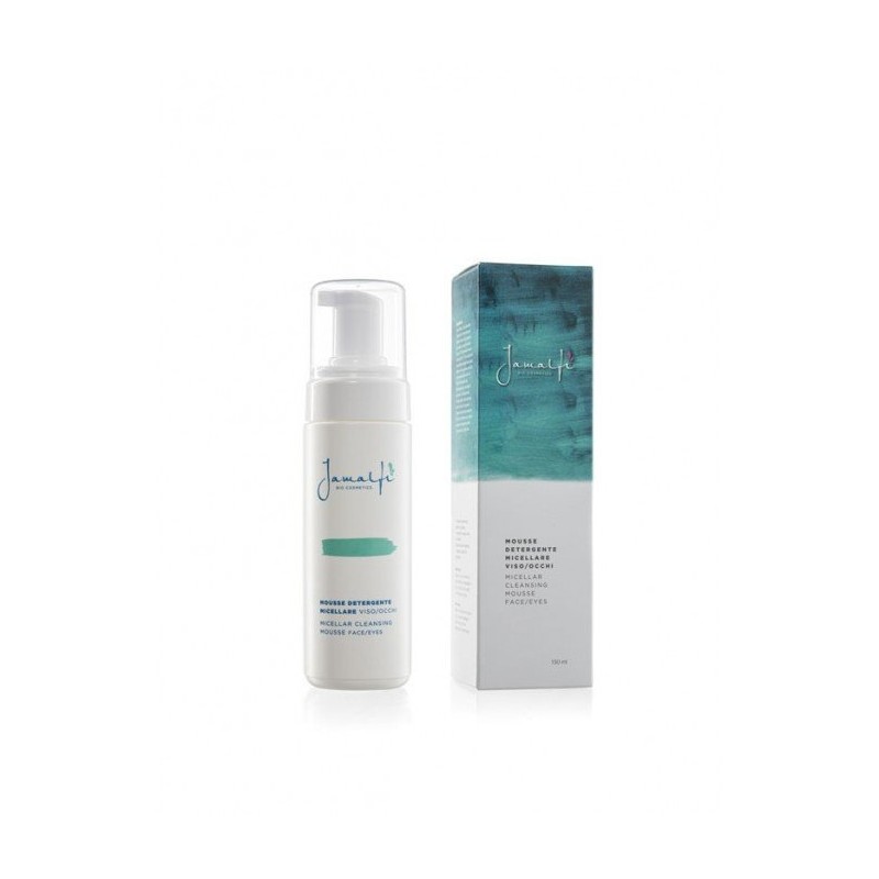 Jamalfi Bio Cosmetics  Mousse detergente micellare  Detergente viso
