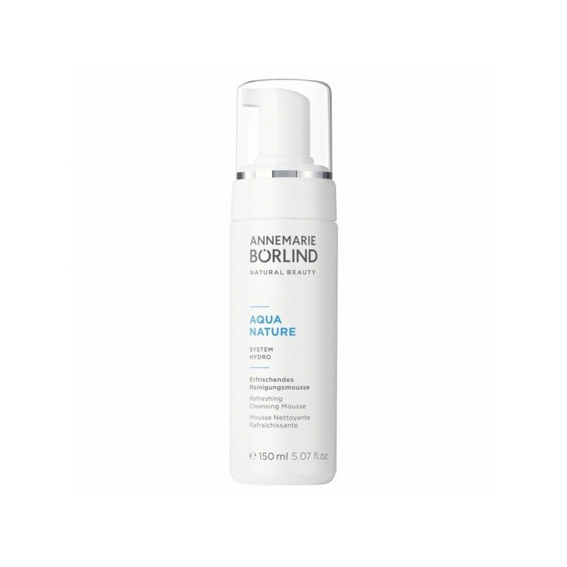 Annemarie Borlind  Mousse Detergente Rinfrescante AquaNature  Detergente viso