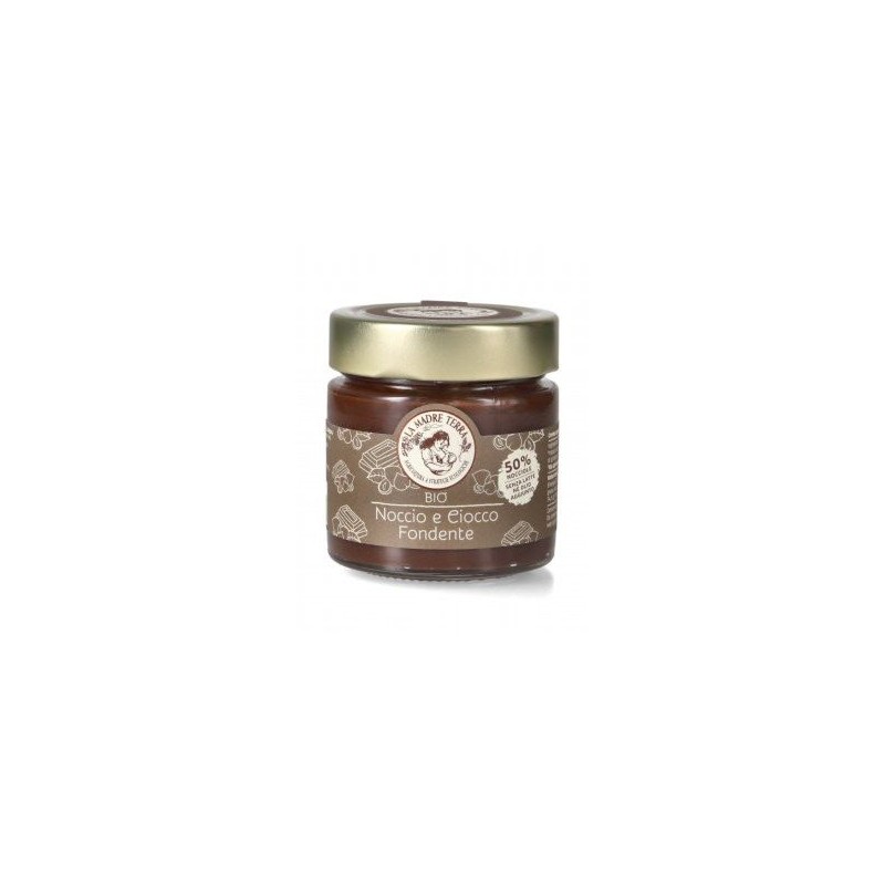 La Madre Terra  Noccio e Ciocco - Crema Spalmabile di Nocciole e Cacao Fondente  Cioccolato