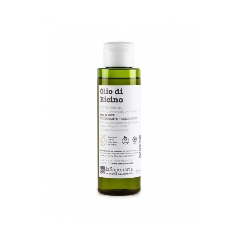 La Saponaria  Olio di Ricino - Olio Vegetale Rinforzante e Nutriente  Oli e Macerati