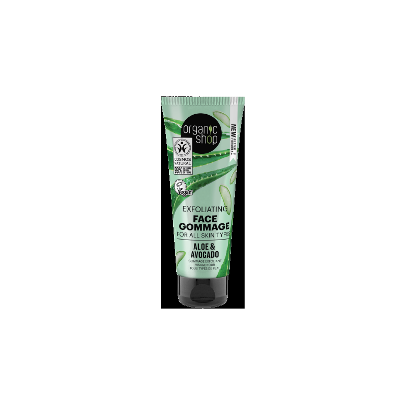 Organic Shop  Peeling Esfoliante  Scrub Viso