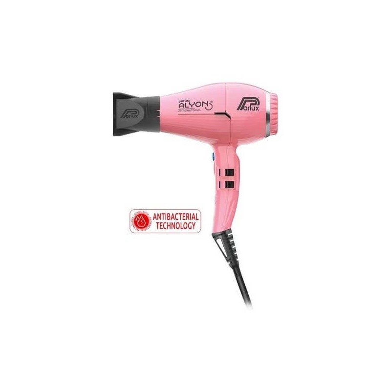 Phon Parlux Alyon Rosa Antibatterico  Spazzole e Phon