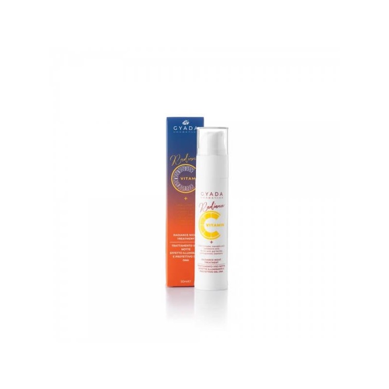 Gyada Cosmetics  RADIANCE - Trattamento Notte Illuminante e Protettivo DNA  Crema viso