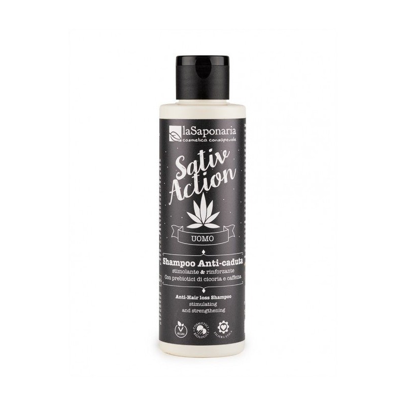 La Saponaria  Sativaction - Shampoo Anticaduta e Rinforzante  Capelli