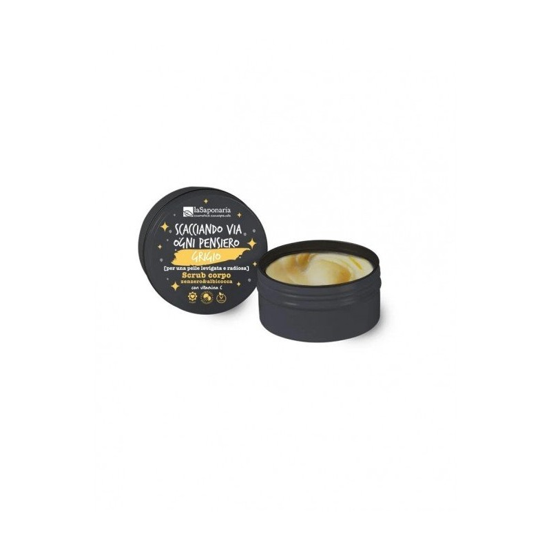 La Saponaria  Scrub Corpo Illuminante ed Antiossidante con Zenzero  Scrub Corpo