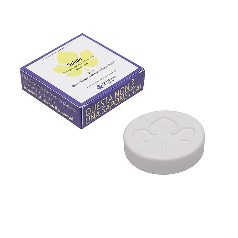 Biofficina Toscana  Shampoo Doccia Solido con Finocchio  Bagnoschiuma Bio