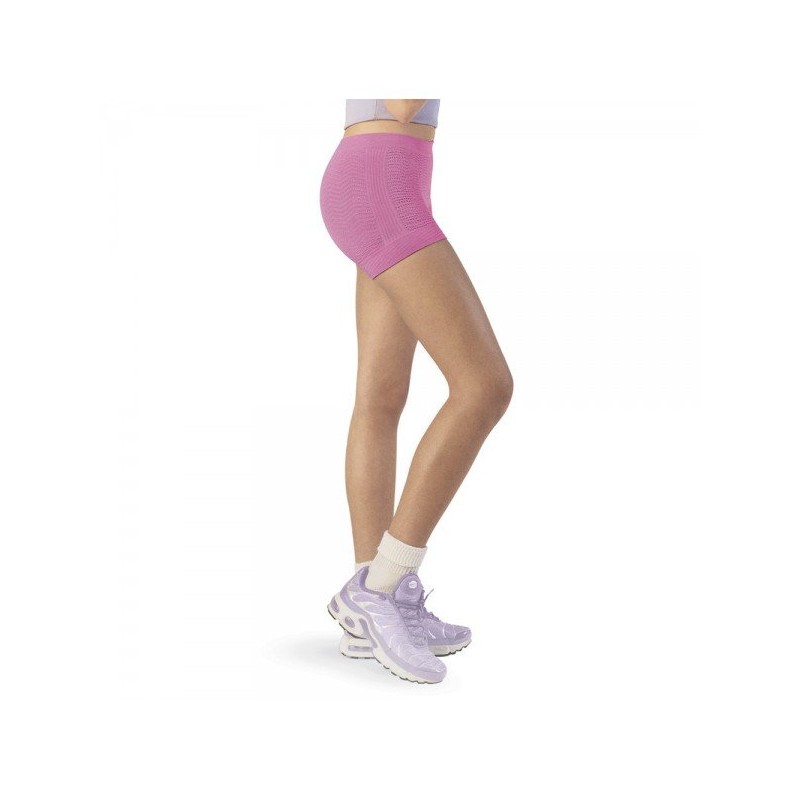 Solidea- Leggings Anticellulite  Short Panty Silhouette Rosa - Taglia 3 L  Leggins Anticellulite