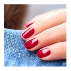 Pomegranate Semi-Permanent Enamel-Green Flash