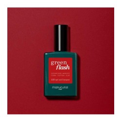 Pomegranate Semi-Permanent Enamel-Green Flash